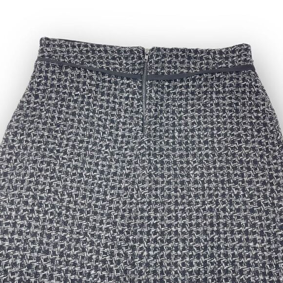 Lapis Black Gray Tweed Skirt Women’s Size Medium NWT - Picture 6 of 12